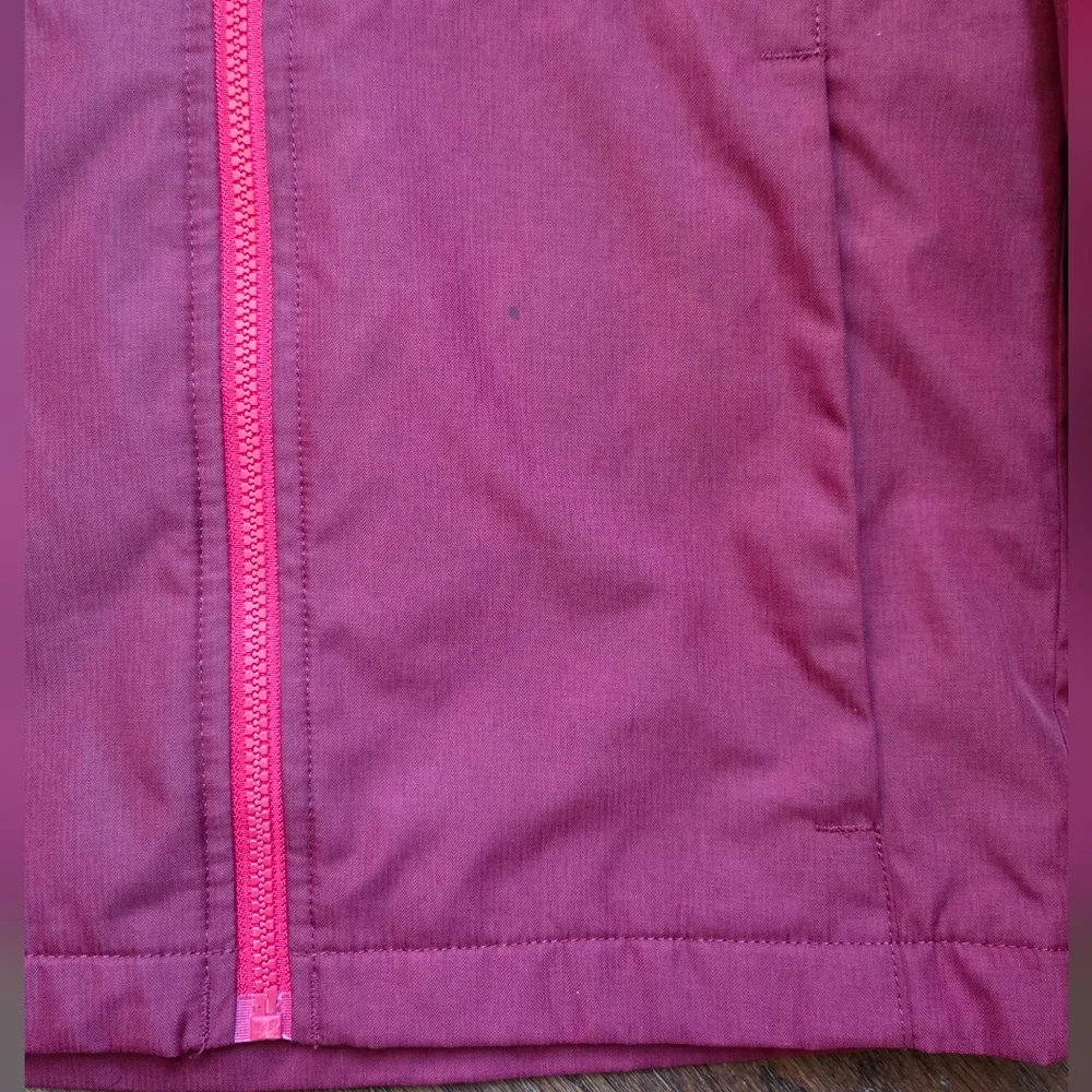 Columbia Youth Fleece Lined Rain Jacket Size S